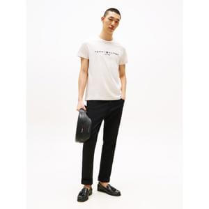 Tommy Hilfiger Logo Embroidery Slim T-Shirt